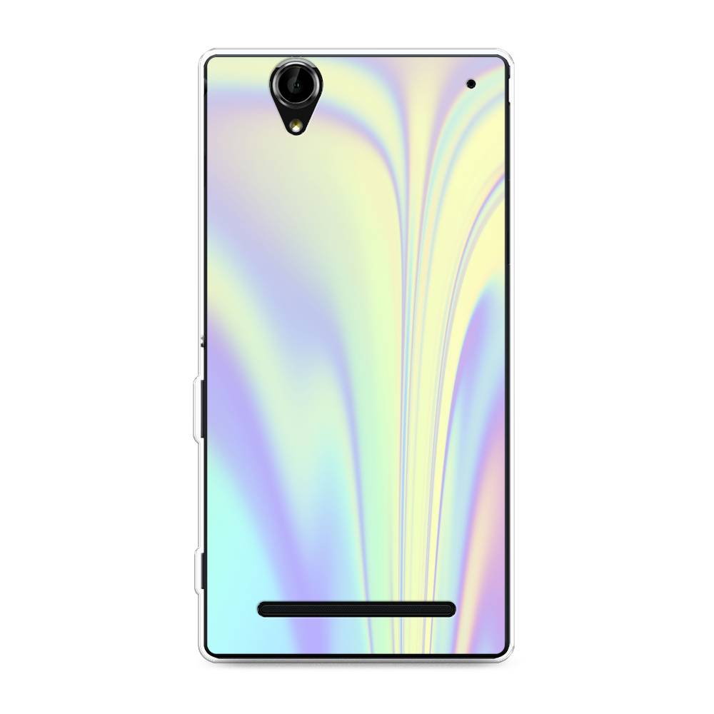 

Силиконовый чехол "Фиолетовая голограмма" на Sony Xperia T2 Ultra, Фиолетовая голограмма