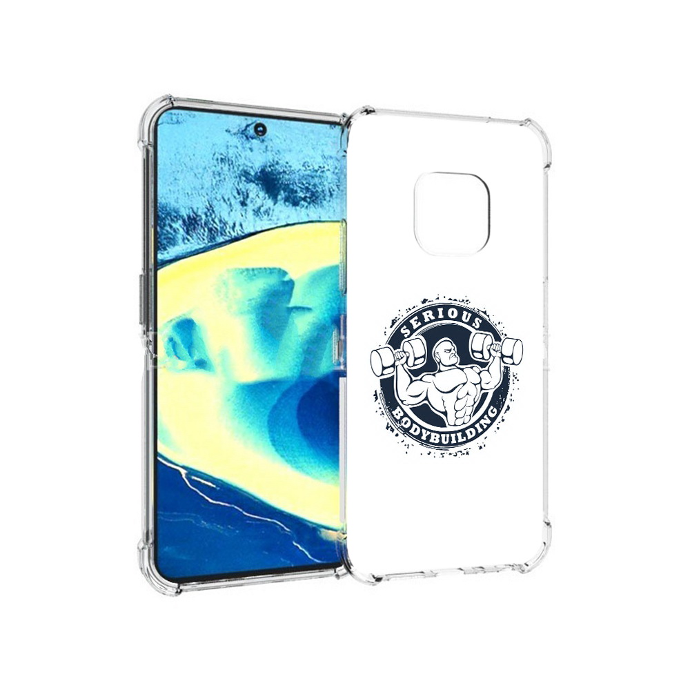 

Чехол MyPads Tocco для Nokia XR20 бодибилдинг воля к победе (PT161671.111.231), Прозрачный, Tocco