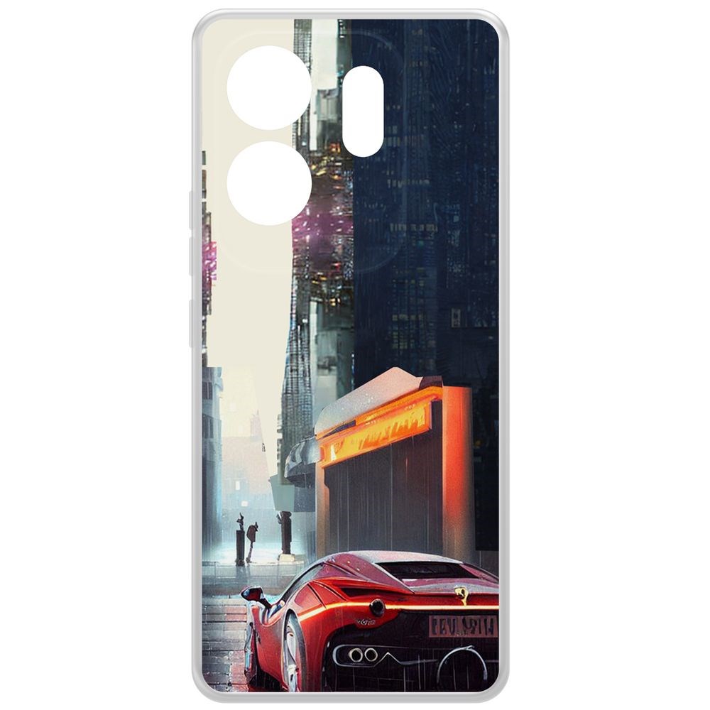 

Чехол-накладка Case Сити для INFINIX Zero 30 4G, Прозрачный