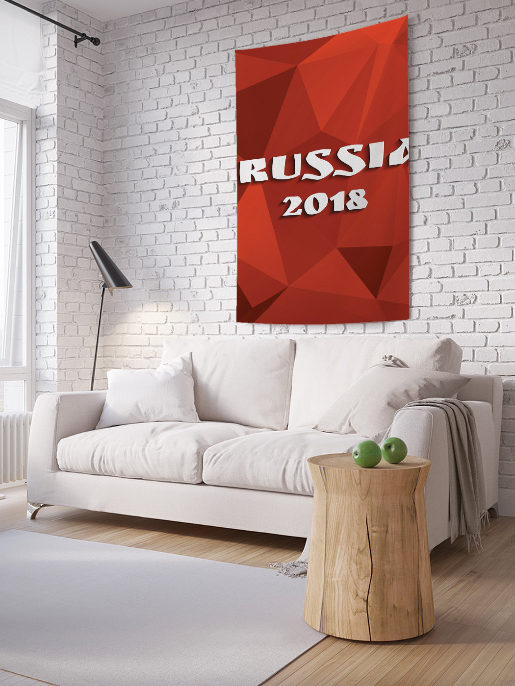 

Вертикальное фотопанно на стену JoyArty Россия 2018 100x150 см, Россия 2018