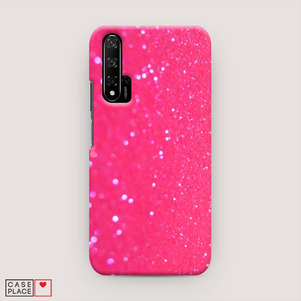 

Чехол Awog "Малиновые блестки рисунок" для Honor 20 Pro
