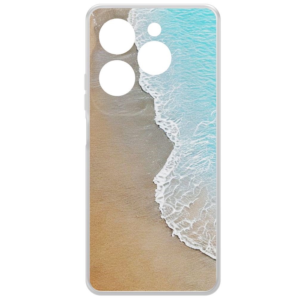 

Чехол-накладка Case Прибой для INFINIX Hot 40 Pro, Прозрачный