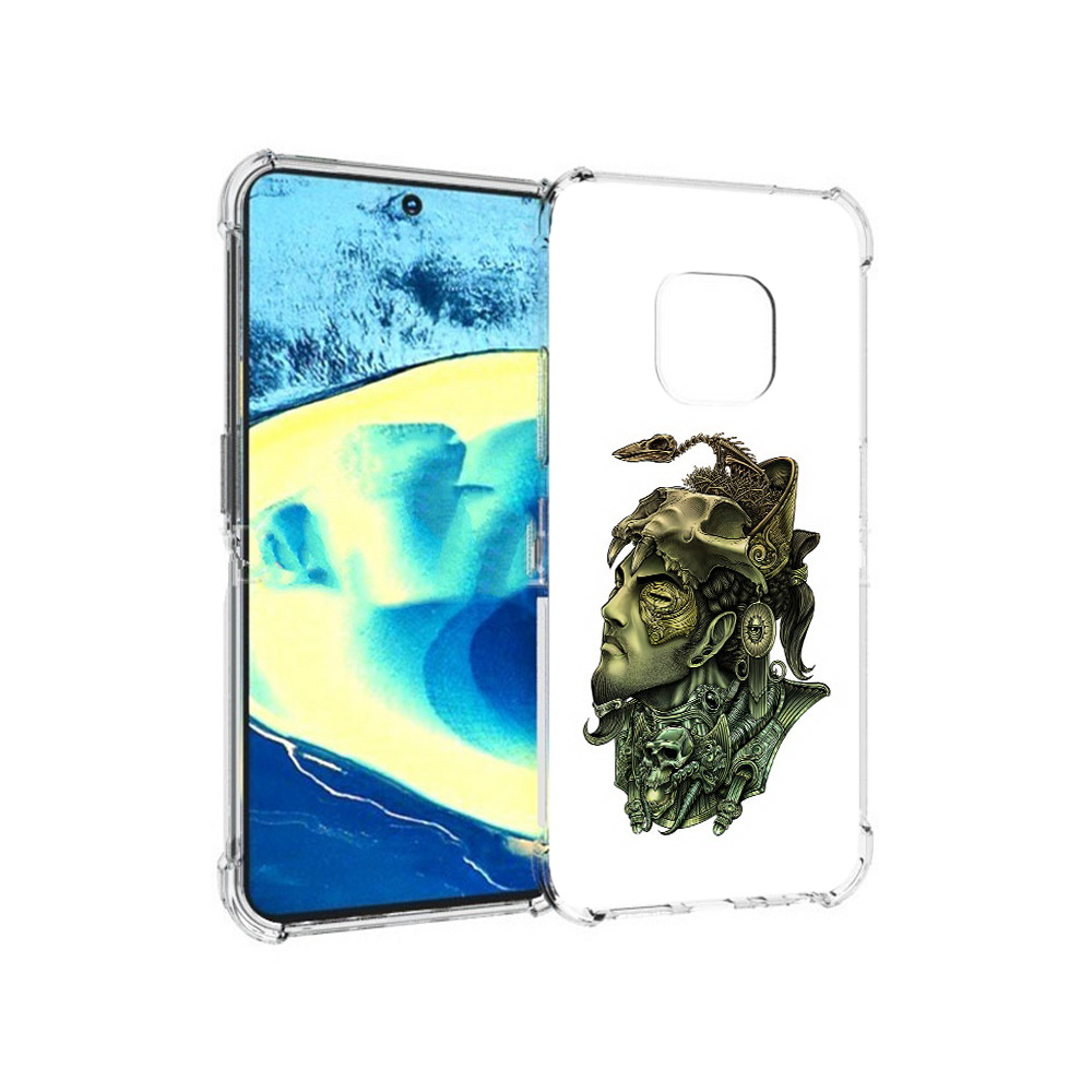 

Чехол MyPads Tocco для Nokia XR20 бронзовый воин (PT161671.111.248), Прозрачный, Tocco