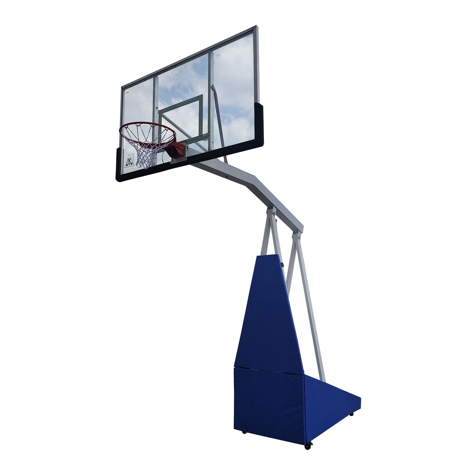 фото Баскетбольная мобильная стойка dfc stand72g pro 180x105см стекло 12мм, новинка