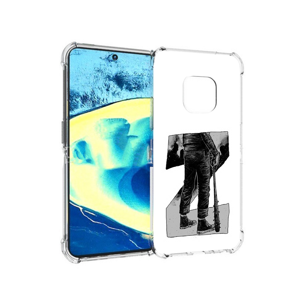 

Чехол MyPads Tocco для Nokia XR20 воин черно белый (PT161671.111.265), Tocco