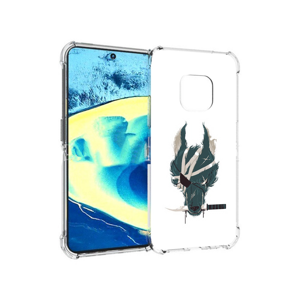 

Чехол MyPads Tocco для Nokia XR20 волк-разбойник (PT161671.111.271), Прозрачный, Tocco