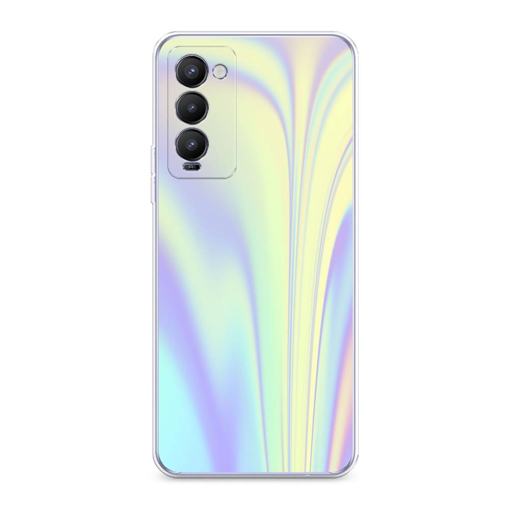 

Силиконовый чехол "Фиолетовая голограмма" на Tecno Camon 18T, Фиолетовая голограмма