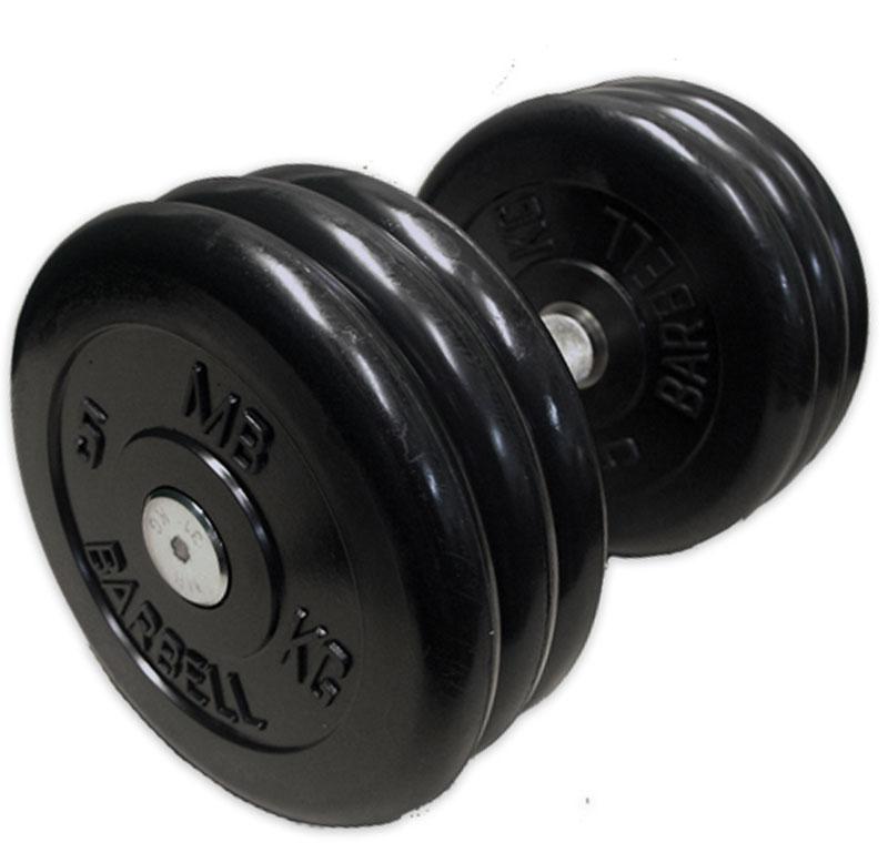 

Гантель обрезиненная MB Barbell Atlet 33,5 кг, MB-FdbM-B33,5