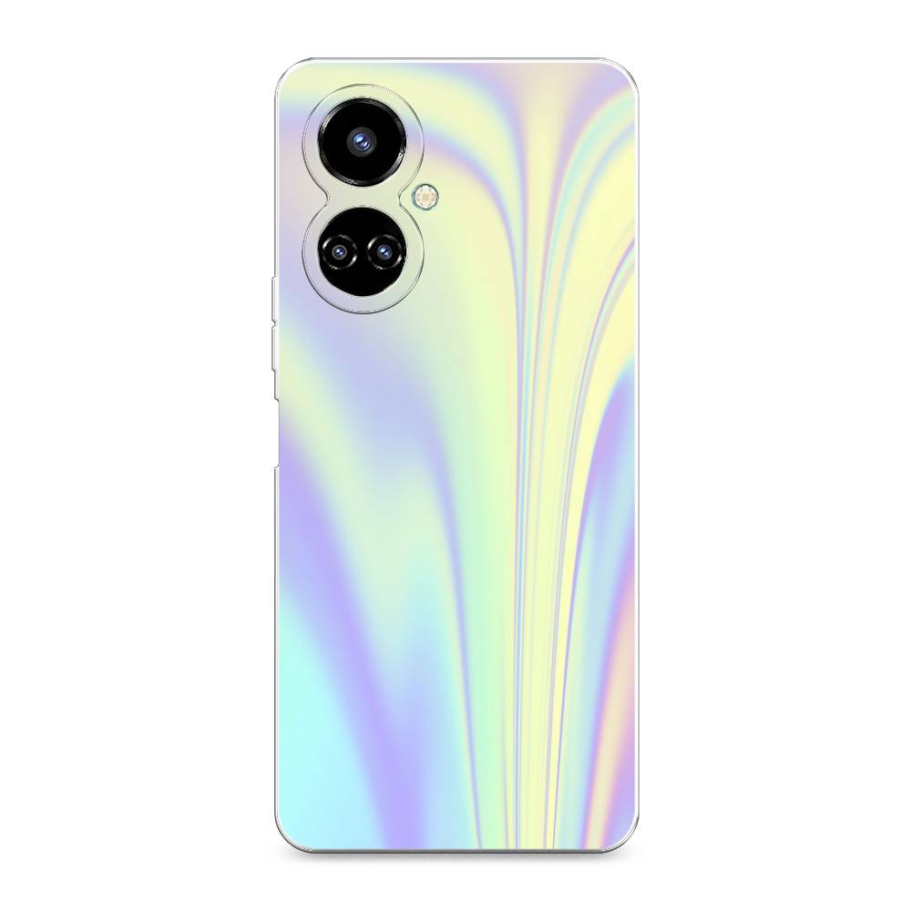 

Силиконовый чехол "Фиолетовая голограмма" на Tecno Camon 19, Фиолетовая голограмма