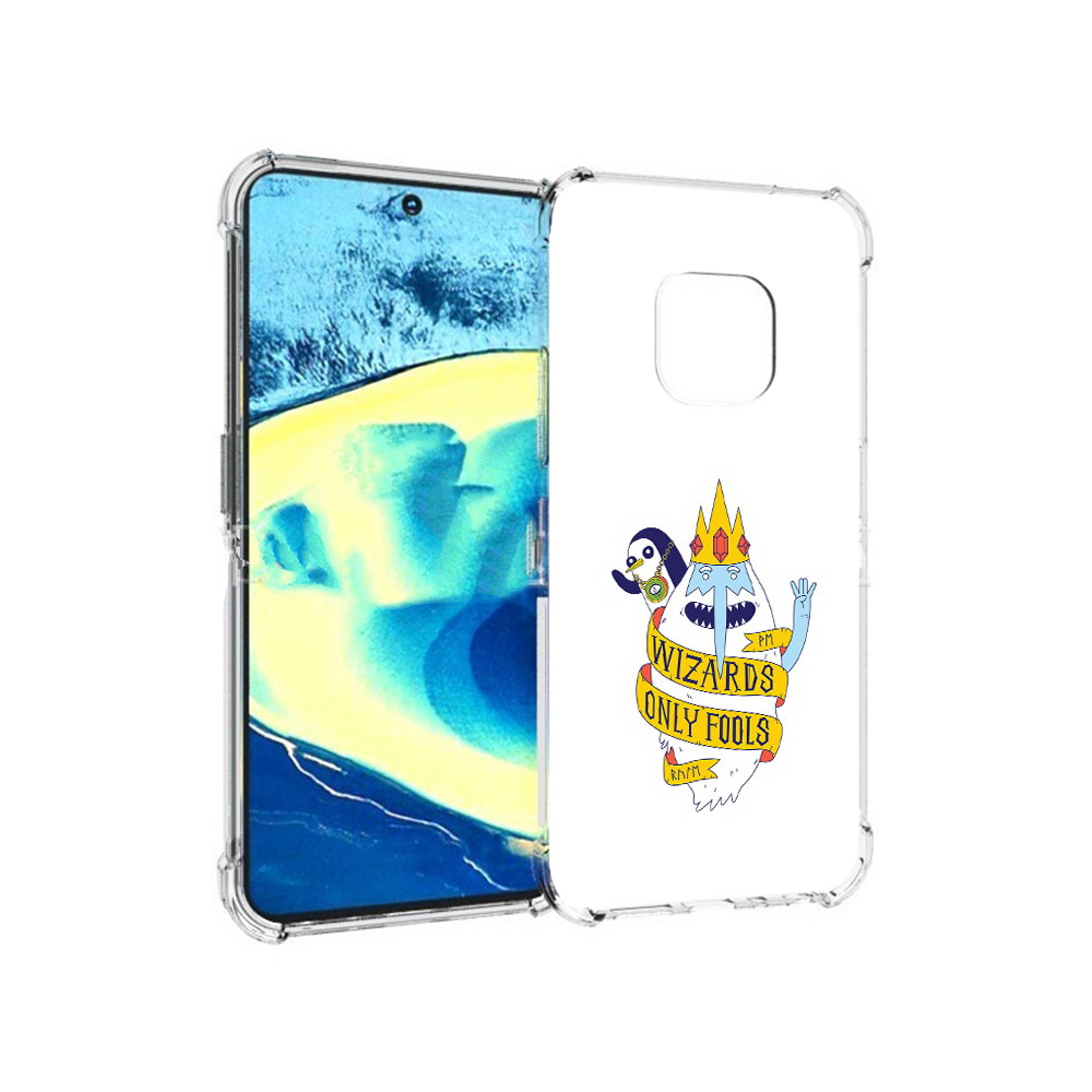 

Чехол MyPads Tocco для Nokia XR20 время приключений снежный король (PT161671.111.278), Прозрачный, Tocco