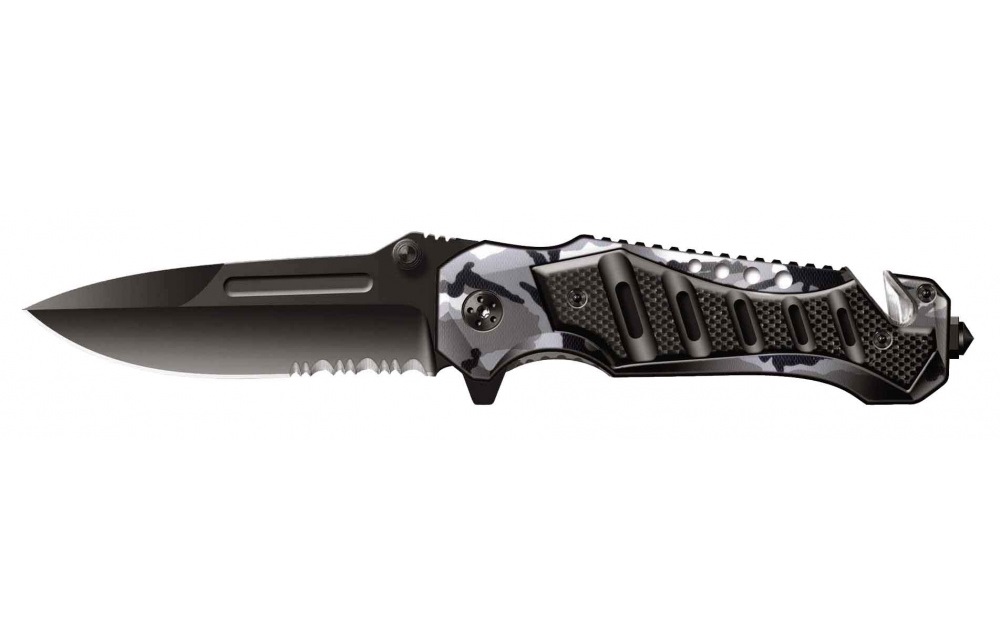 Туристический нож Stinger SA-582DW, черный