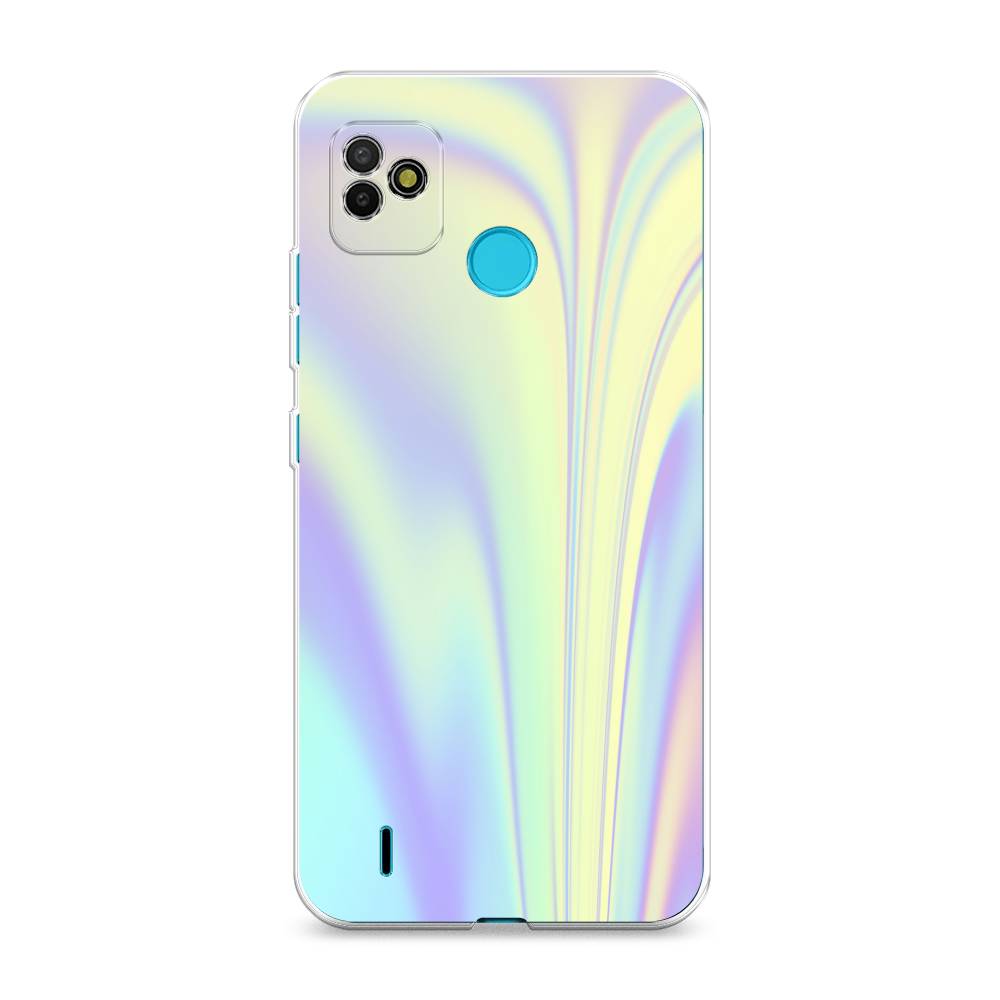 

Силиконовый чехол "Фиолетовая голограмма" на Tecno POP 5, Фиолетовая голограмма