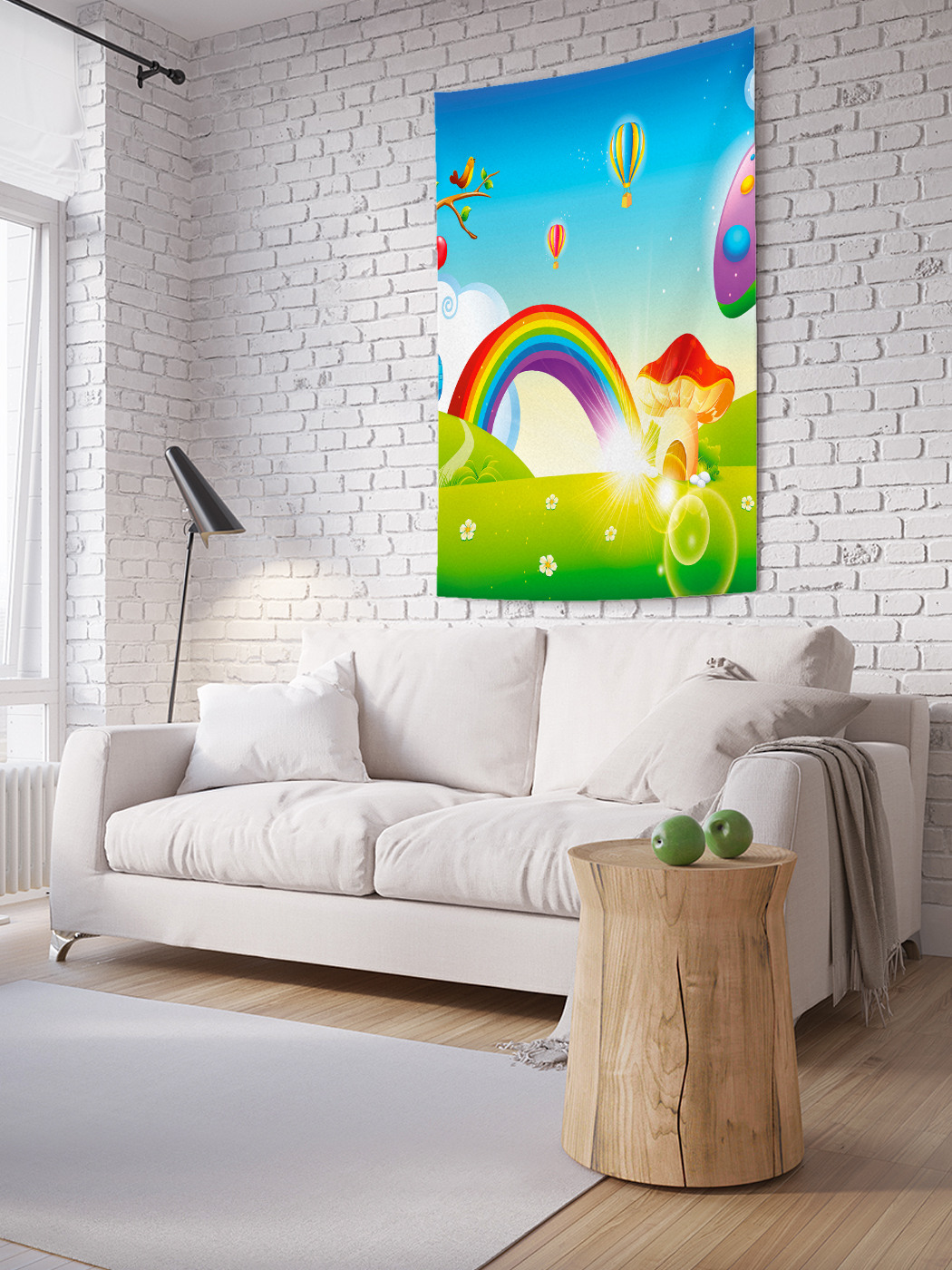 

Вертикальное фотопанно на стену JoyArty Мир сказки 100x150 см, Мир сказки