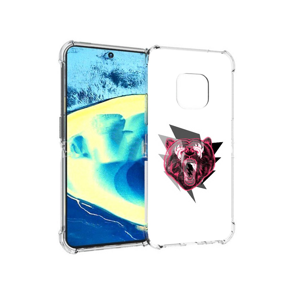 

Чехол MyPads Tocco для Nokia XR20 грозовой медведь (PT161671.111.301), Прозрачный, Tocco