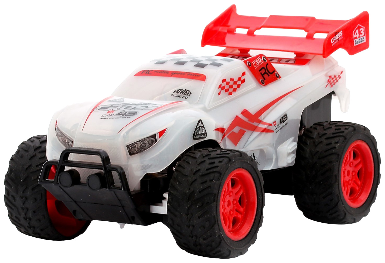 

Джип радиоуправляемый «Экстримал», световые эффекты, работает от батареек, цвета МИКС Sima