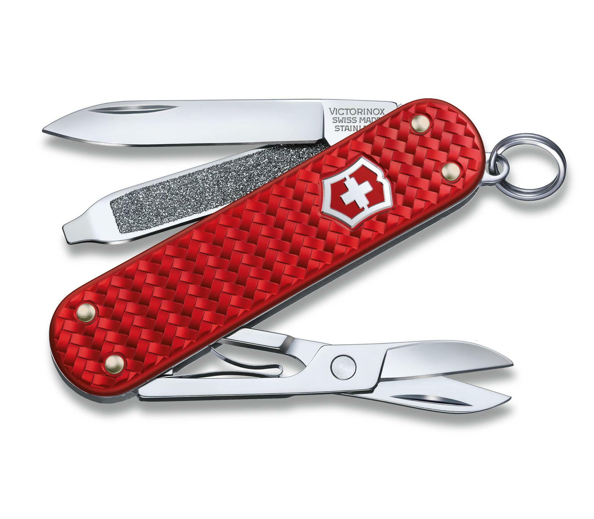 фото Мультитул victorinox classic sd precious alox 0.6221.401g красный 5 опций