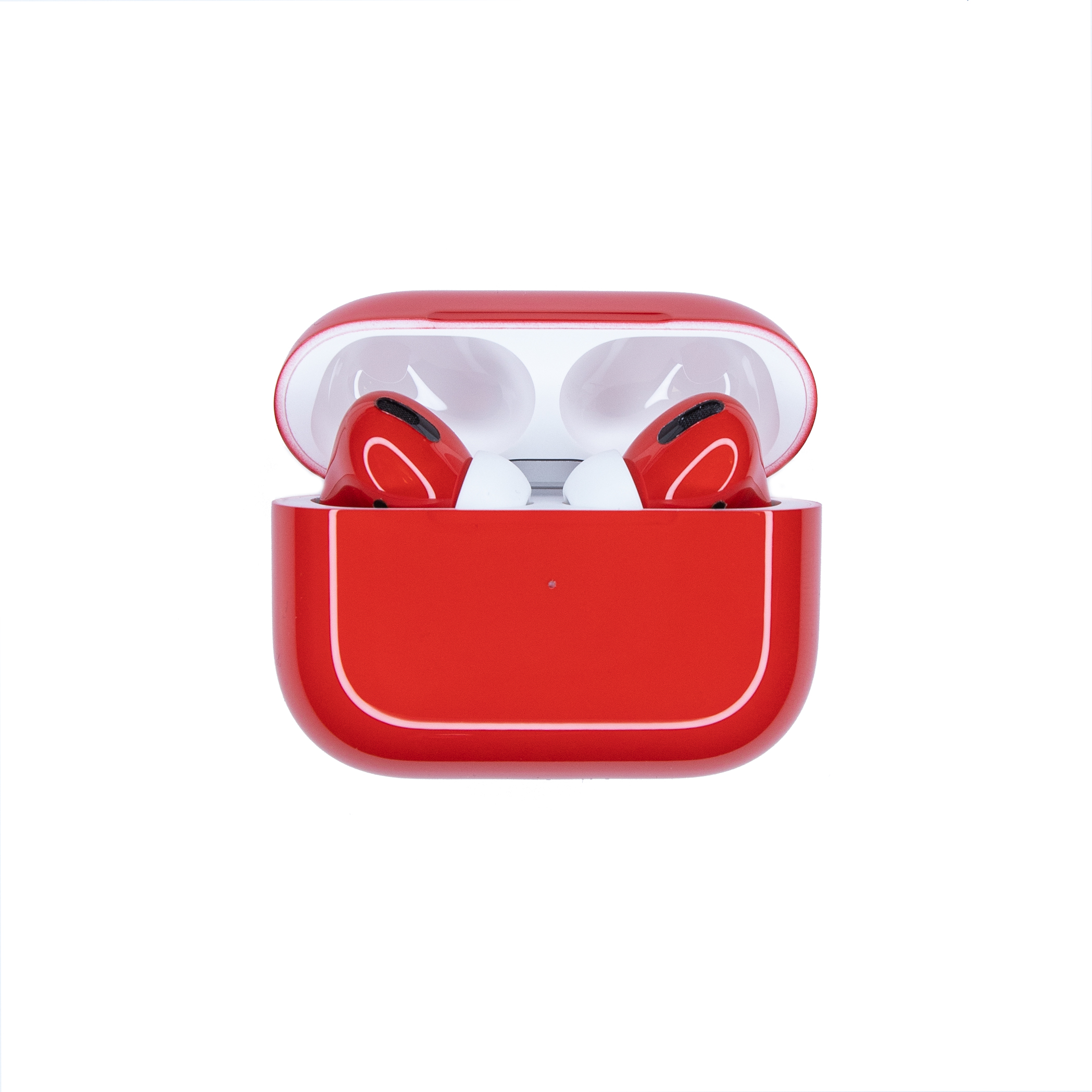 фото Беспроводные наушники apple airpods pro color glossy red