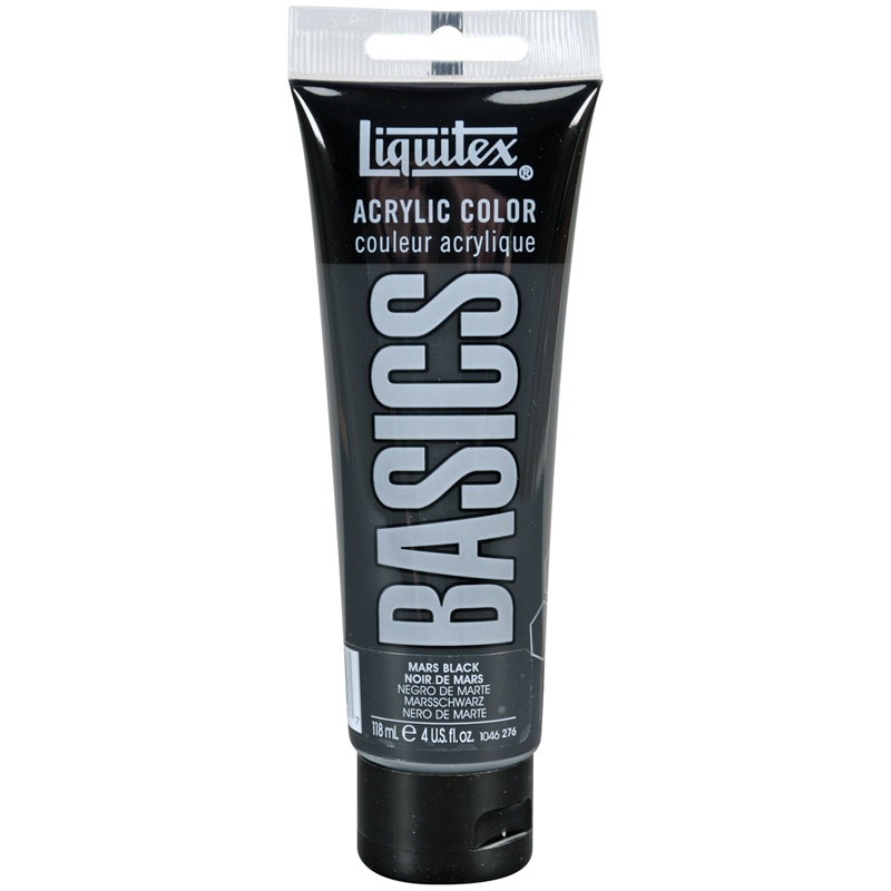 

Liquitex Basics, 118 мл, туба, 276 марс черный