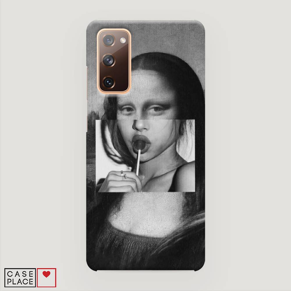 

Пластиковый чехол "Mona Lisa sucking lollipop" на Samsung Galaxy S20 FE, 2101320-7