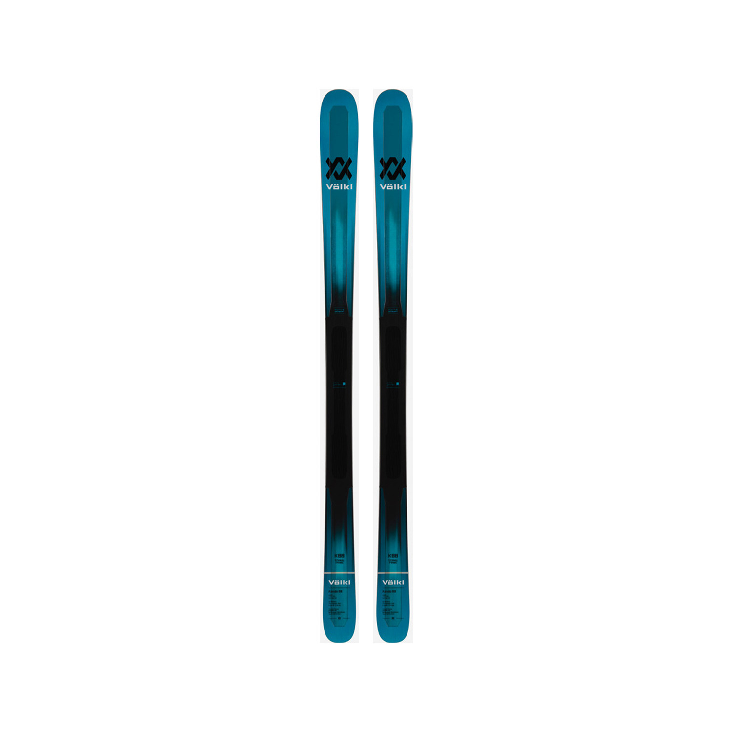 Горные лыжи Volkl Kendo 88 + Attack 11 GW 21/22, 163