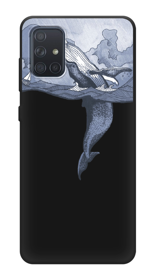 

Чехол Awog на Samsung Galaxy A71 4G "Два измерения", Разноцветный, 29052-1