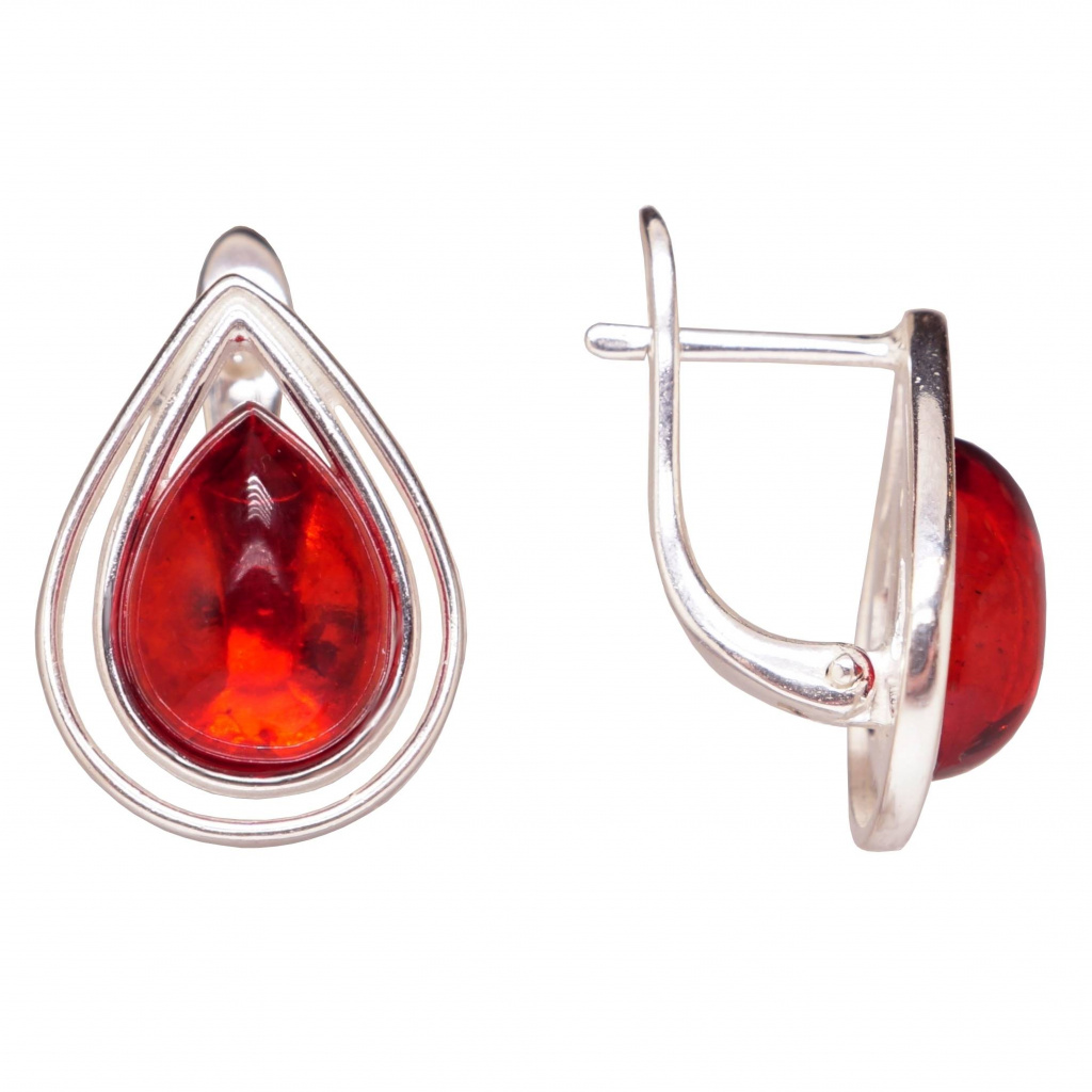 

Серьги из серебра с янтарем Хорошие Вещи S208-2-042150S, S208-2-042150S