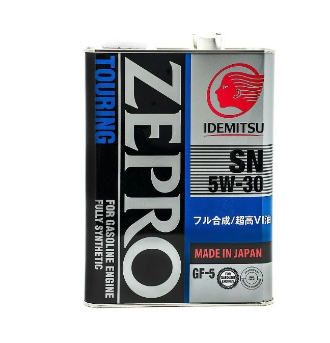 

Моторное масло Idemitsu синтетическое Zepro Touring Sn/Gf-5 5W30 4л