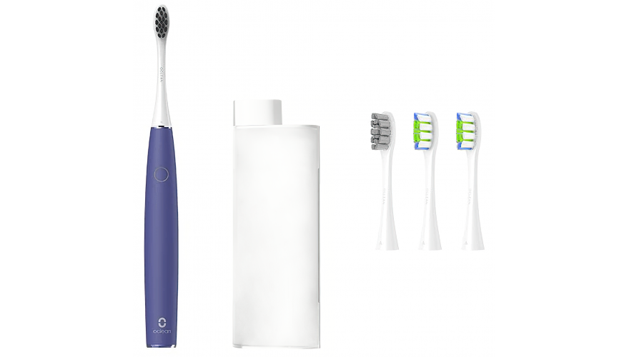 фото Электрическая зубная щетка oclean air 2 sonic electric toothbrush travel suit violet xiaomi