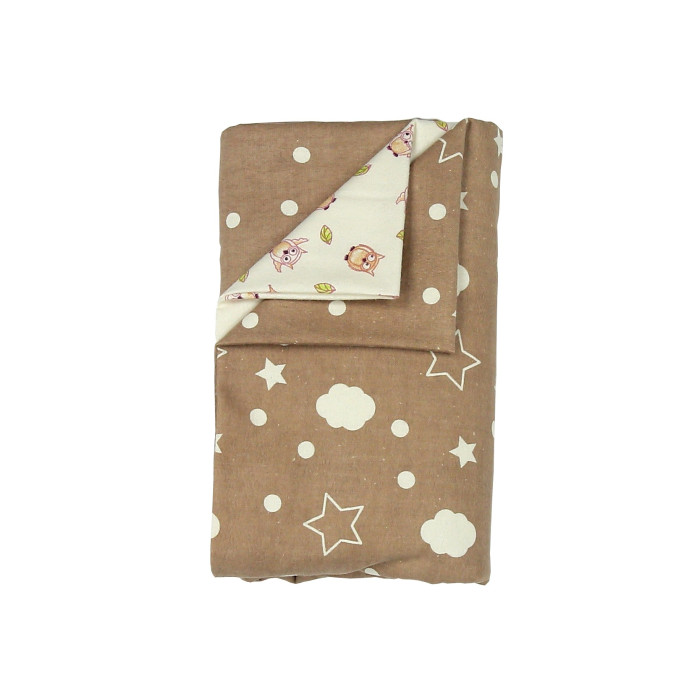 

Пеленка Forest kids Звездочки, фланель 130х90 см, 3 шт, бежевый, 3202-18