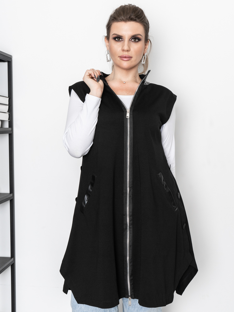

Жилет женский ARTESSA GL03034BLK01 черный 52-54 RU, GL03034BLK01