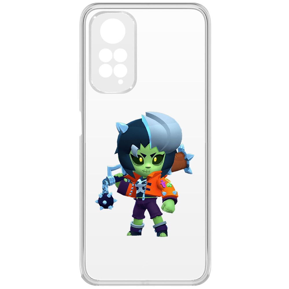 

Чехол-накладка Brawl Stars-ЗомБиби для Xiaomi Redmi Note 11S, Прозрачный