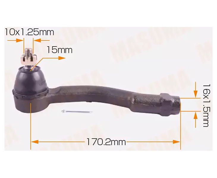 

Наконечник рулевой тяги Masuma HYUNDAI, KIA/ TUCSON, SPORTAGE RH