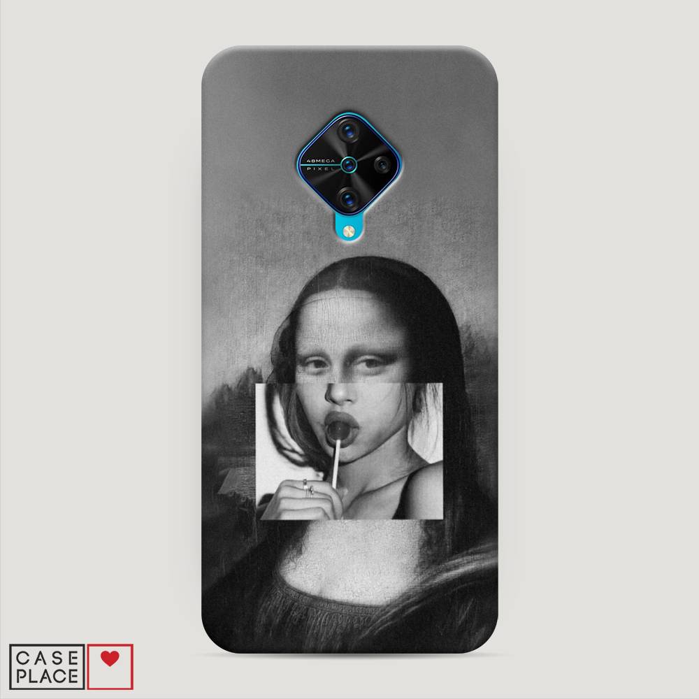 

Пластиковый чехол "Mona Lisa sucking lollipop" на Vivo V17, 261520-7