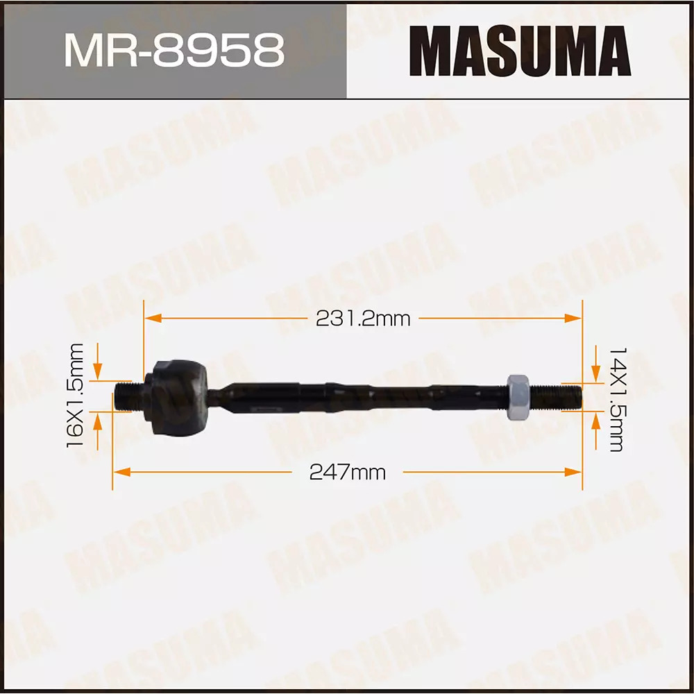 

Тяга рулевая Masuma MR-8958