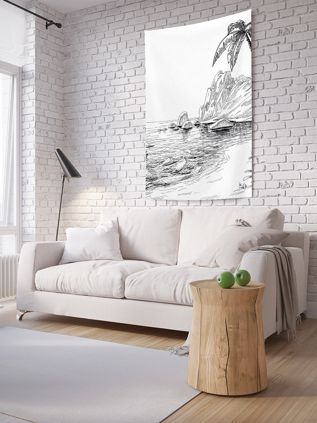 

Вертикальное фотопанно на стену JoyArty Зарисовки моря 150x200 см, Зарисовки моря