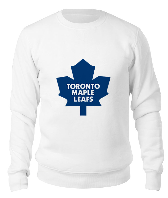 

Свитшот унисекс Printio Toronto maple leafs белый XS, Toronto maple leafs