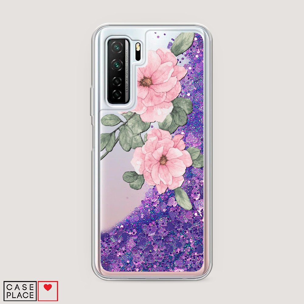 

Чехол Awog на Huawei P40 lite 5G/Honor 30S Global/Nova 7 SE "Акварельные розовые цветы", Разноцветный, 6102892-1