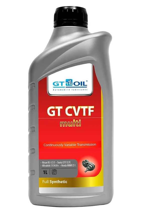 фото Масло трансмиссионное синтетическое для вариатора cvtf multi 1л gt oil арт. 8809059408650