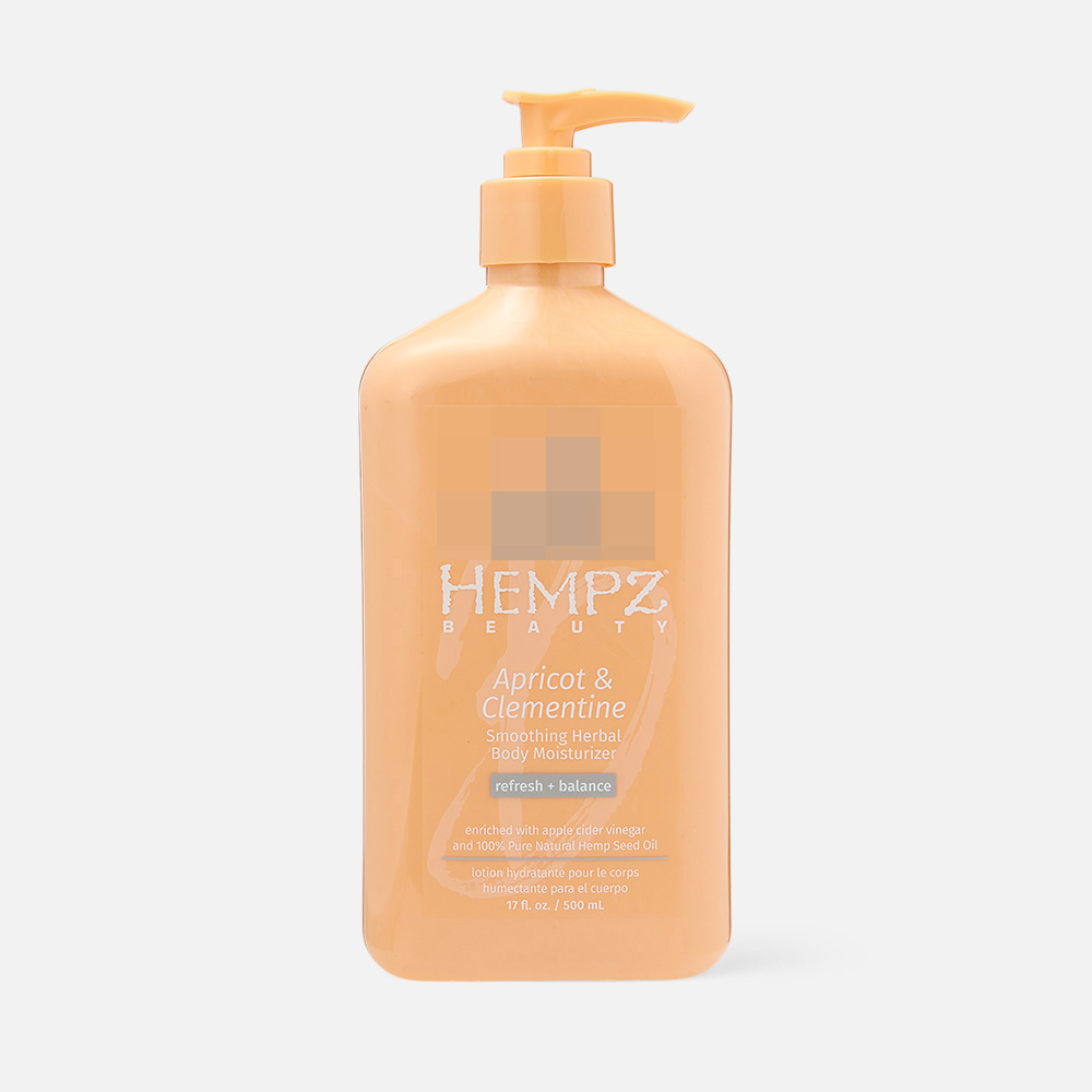 Молочко для тела HEMPZ Apricot Clementine абрикос и клементин разглаживающее 500 мл 6839₽