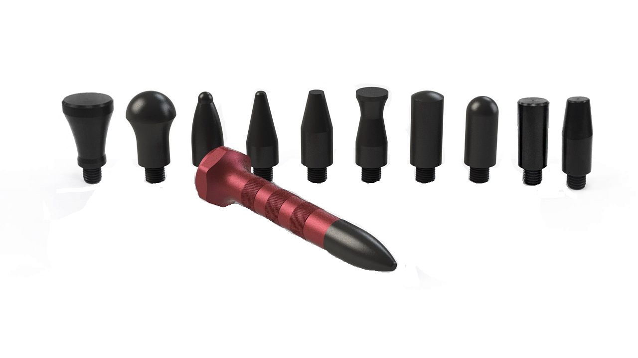 

Керн PDR.NSK с сменными насадками для ремонта вмятин, с сменными насадками для ремонта вмятин