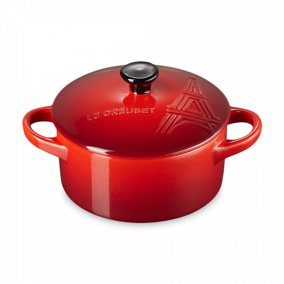 

Кокотница Eiffel Tower Cerise LE CREUSET 10 см керамика красный