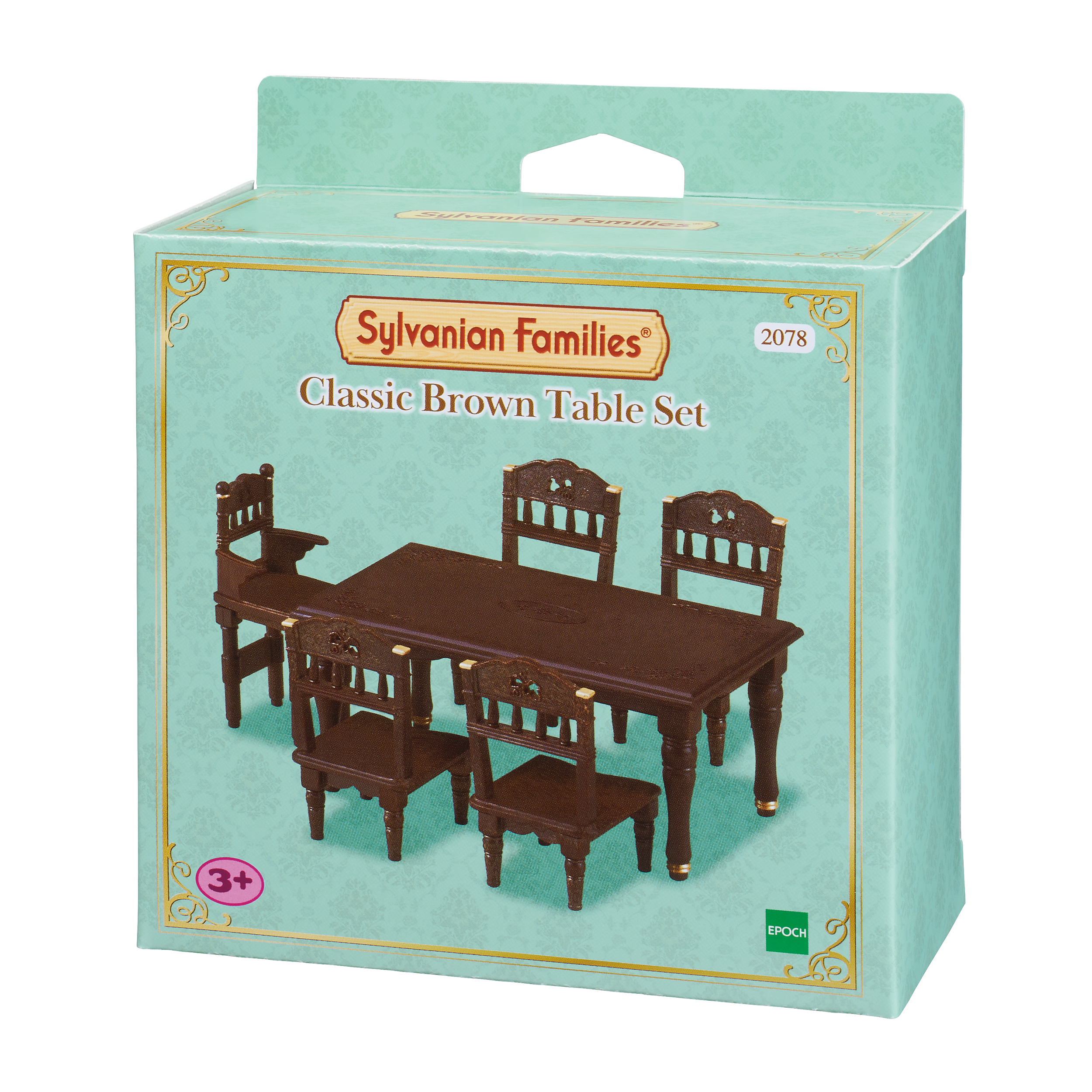 Игровой набор Sylvanian Families Sylvanian Families 2078 6 sylvanian families классический коричневый письменный стол