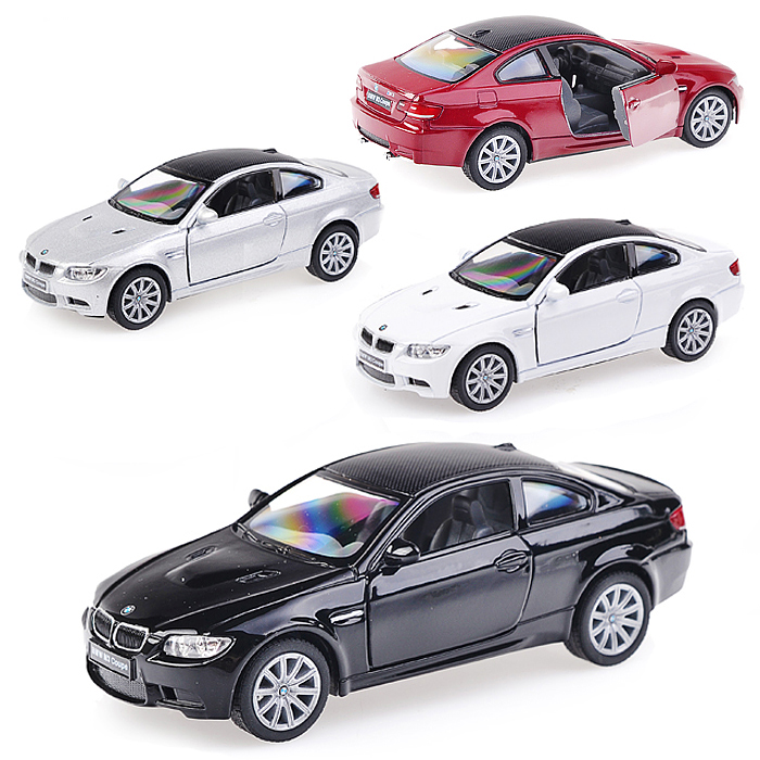 

Модель BMW M3 Coupe метал., инерц. 1:36, в пакете, Разноцветный