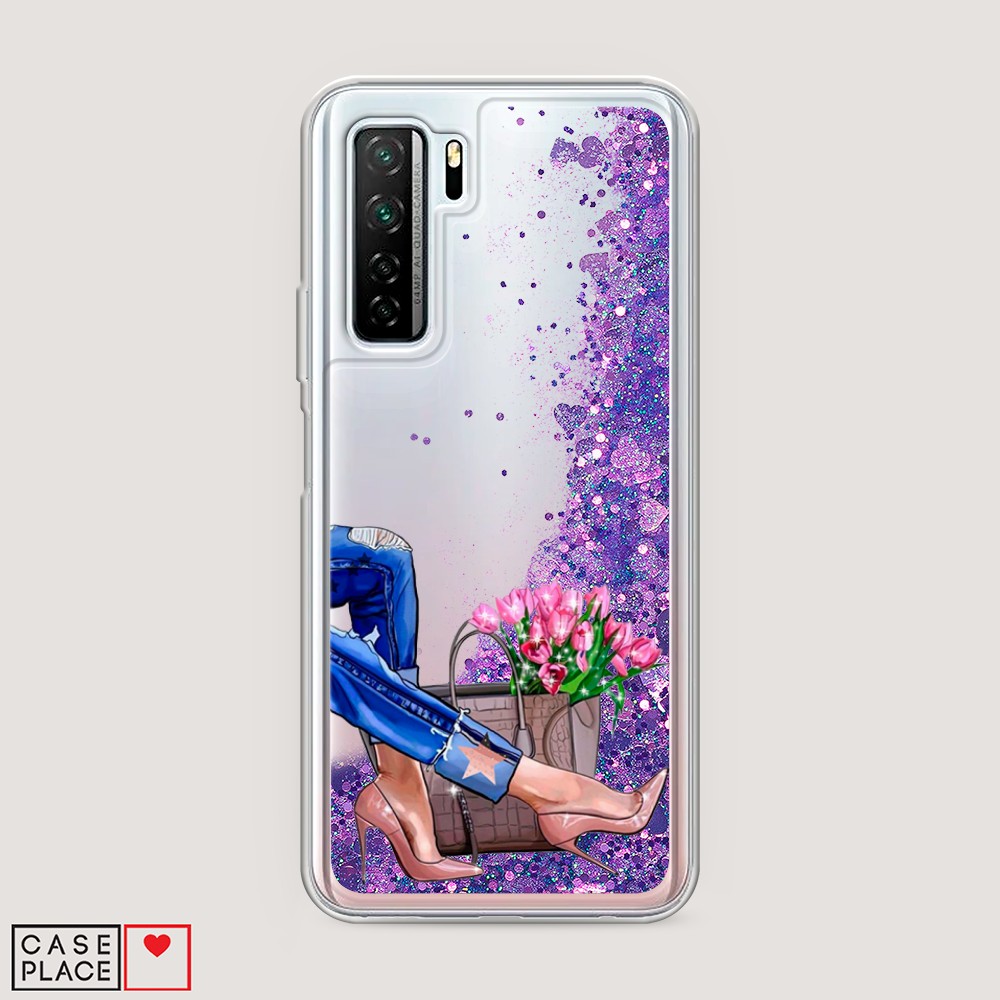 

Чехол Awog на Huawei P40 lite 5G/Honor 30S Global/Nova 7 SE "Каблучки", Разноцветный, 6102892-1