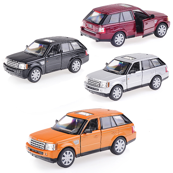 фото Модель range rover мет., инерц. 1:38, в пакете kinsmart