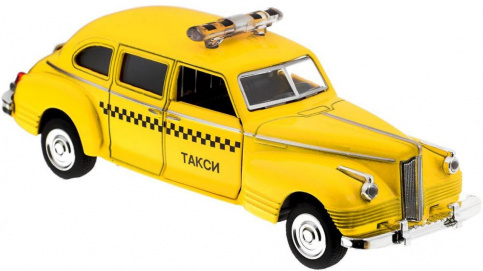 фото Модель автомобиля play smart автопарк лимузин-110 такси, 1/43, инерционная 6406c playsmart