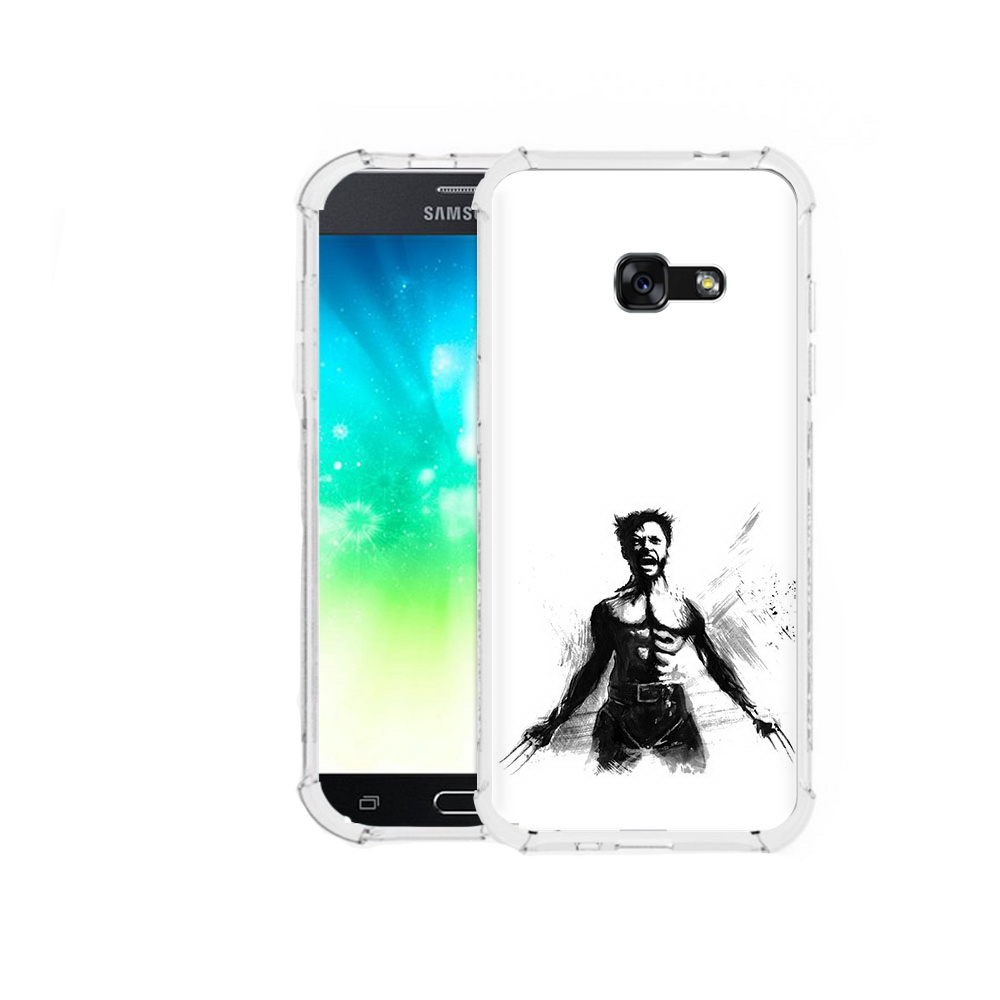 

Чехол MyPads Tocco для Samsung Galaxy A3 (2016) росомаха, Прозрачный, Tocco