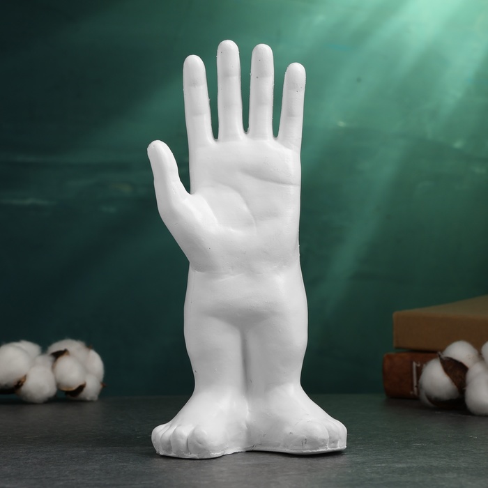 

Фигура Хорошие сувениры Рукожоп белый, 24см, 10386341