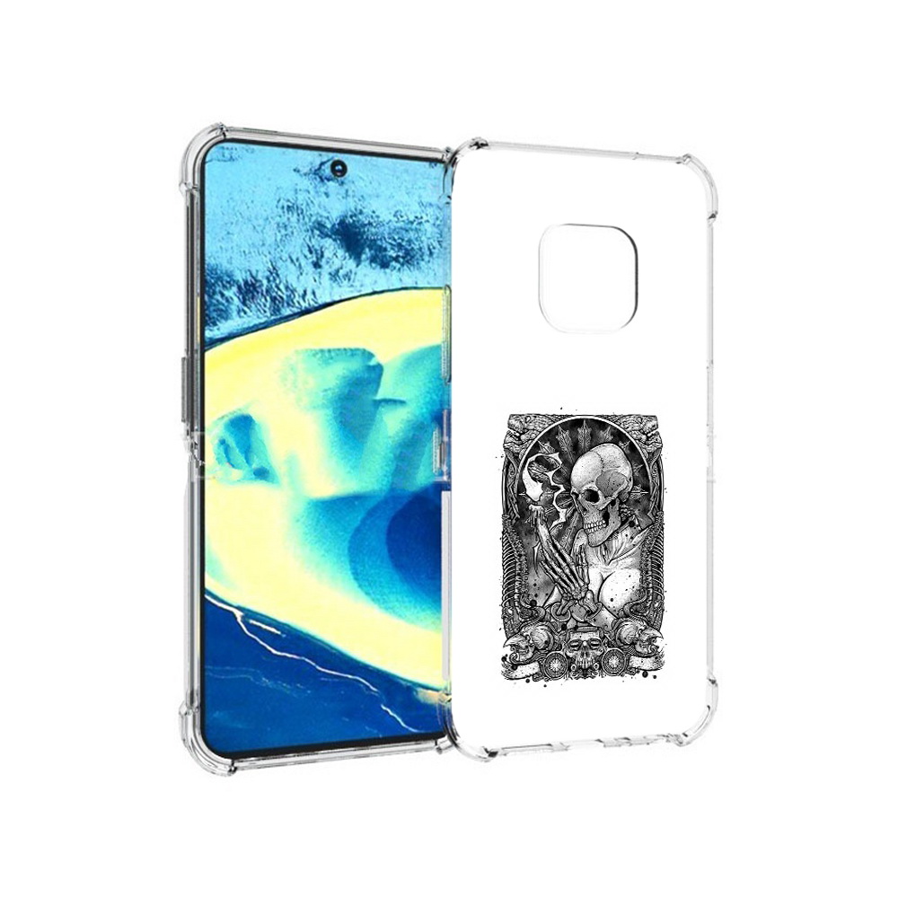 

Чехол MyPads Tocco для Nokia XR20 девушка скелет (PT161671.111.316), Прозрачный, Tocco