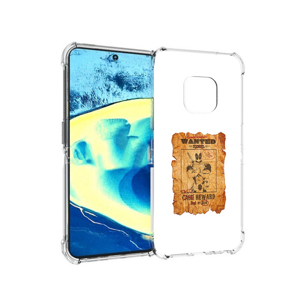 

Чехол MyPads Tocco для Nokia XR20 дедпул (PT161671.111.317), Прозрачный, Tocco